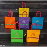 Ganesha Print Jute Bag for Return Gifts, Wedding Gifts, Lunch Bag